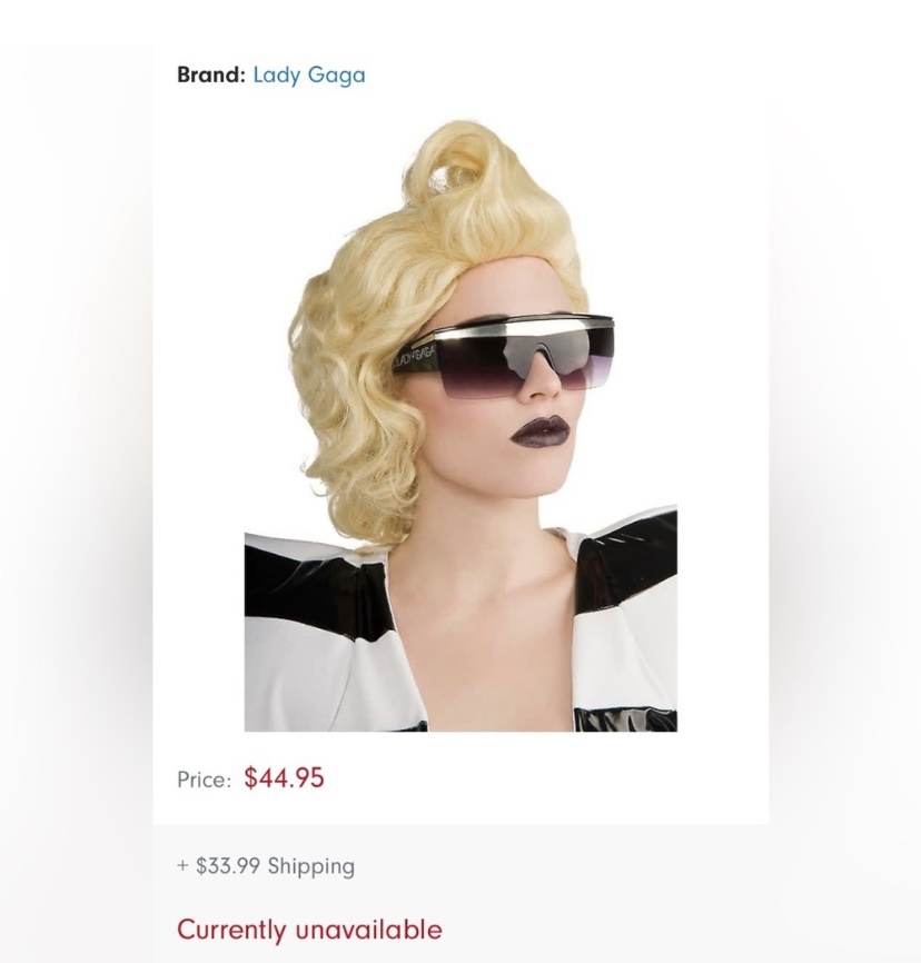 Lady Gaga sunglasses ⚽️ #west image indicator(7)