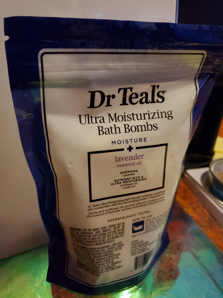 Dr. Teal's Ultra Moisturizing Bath Bombs ~ Lavender - photo 2