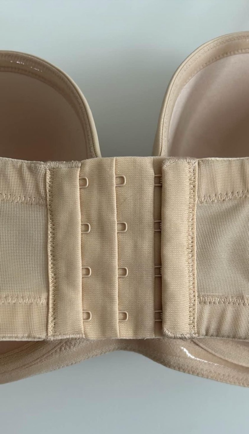NEW WingsLove 36G Strapless Nude Bra - photo 3