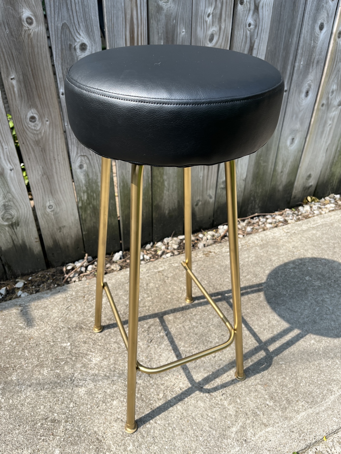 Vintage Reupholstered Barstool thumbnail