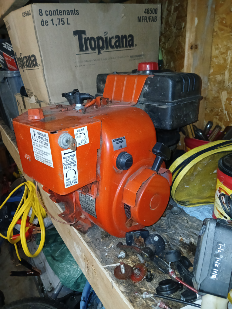 snow blower engine