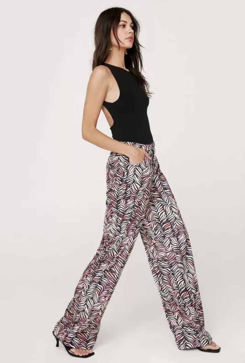 BNIP high waisted colourful trousers size 6 (m) ⚽️ image indicator(2)