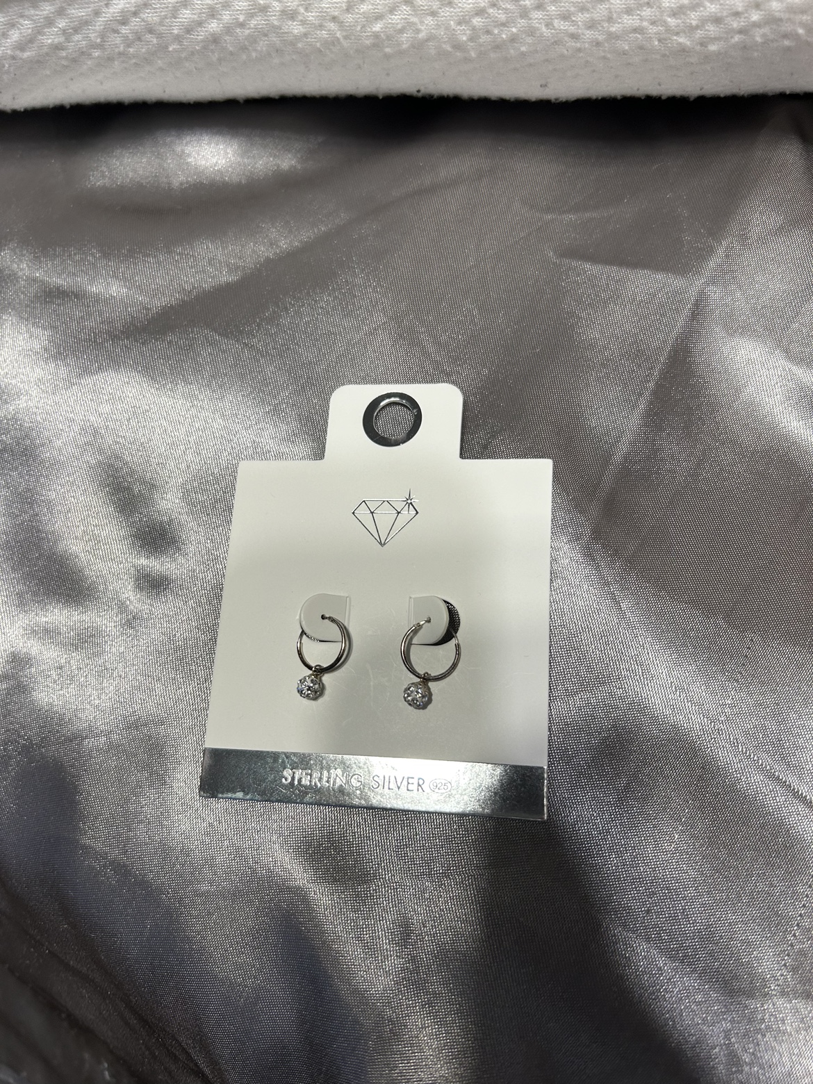 BRAND NEW STERLING SILVER EARRINGS ⚽️ thumbnail