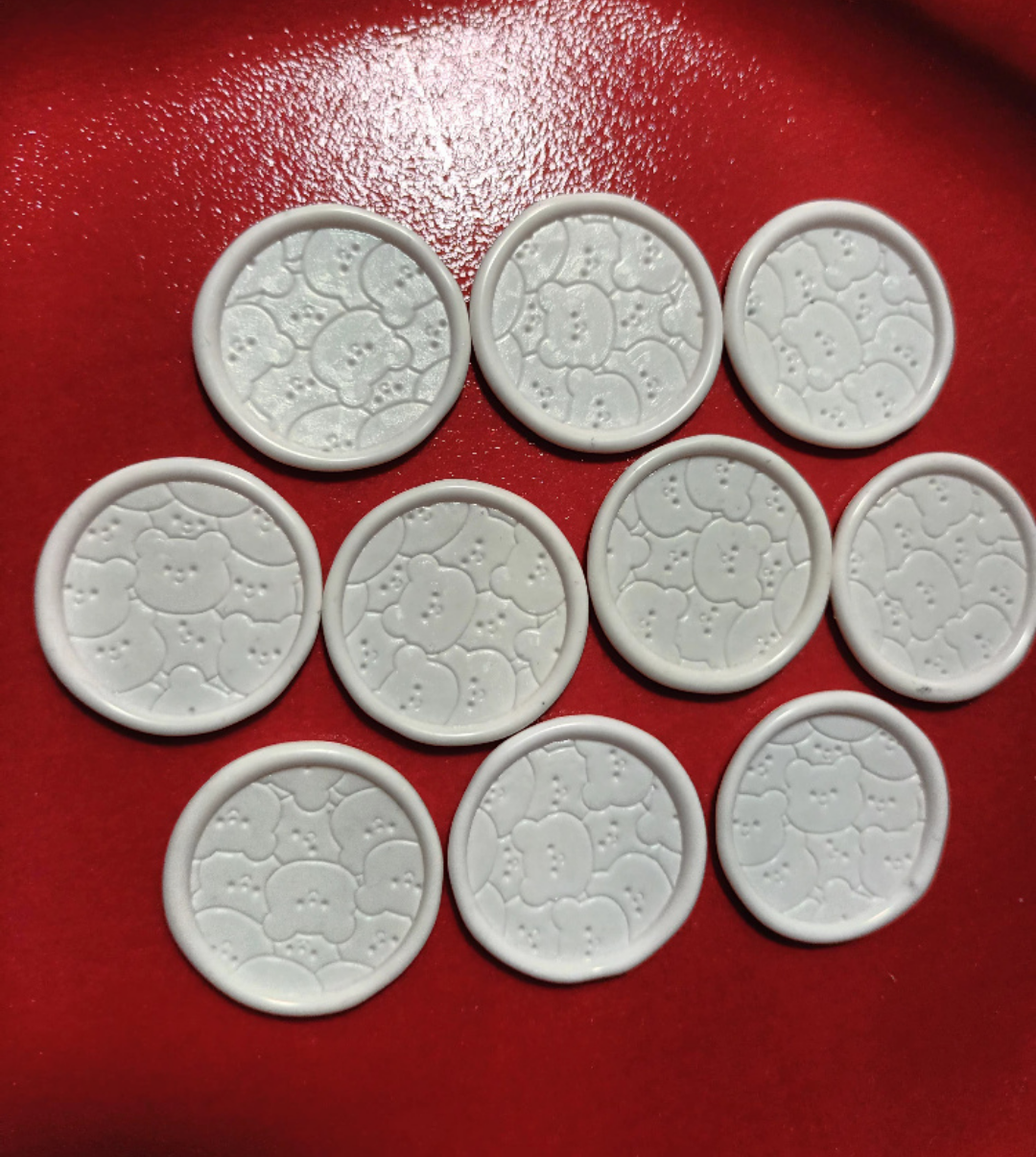 Sealing wax stamp ×10 image indicator(2)