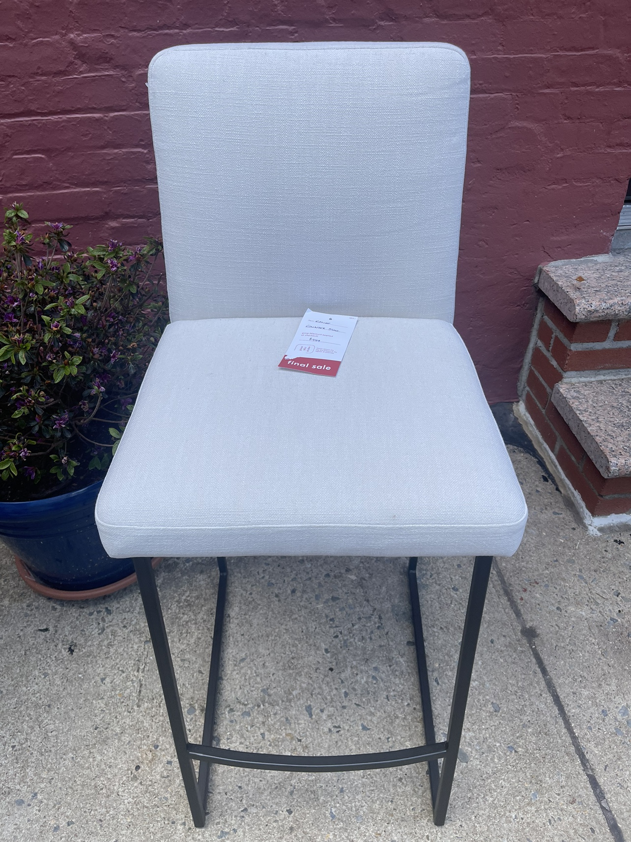 For sale 1 beautiful chair-stool west elm - photo 3