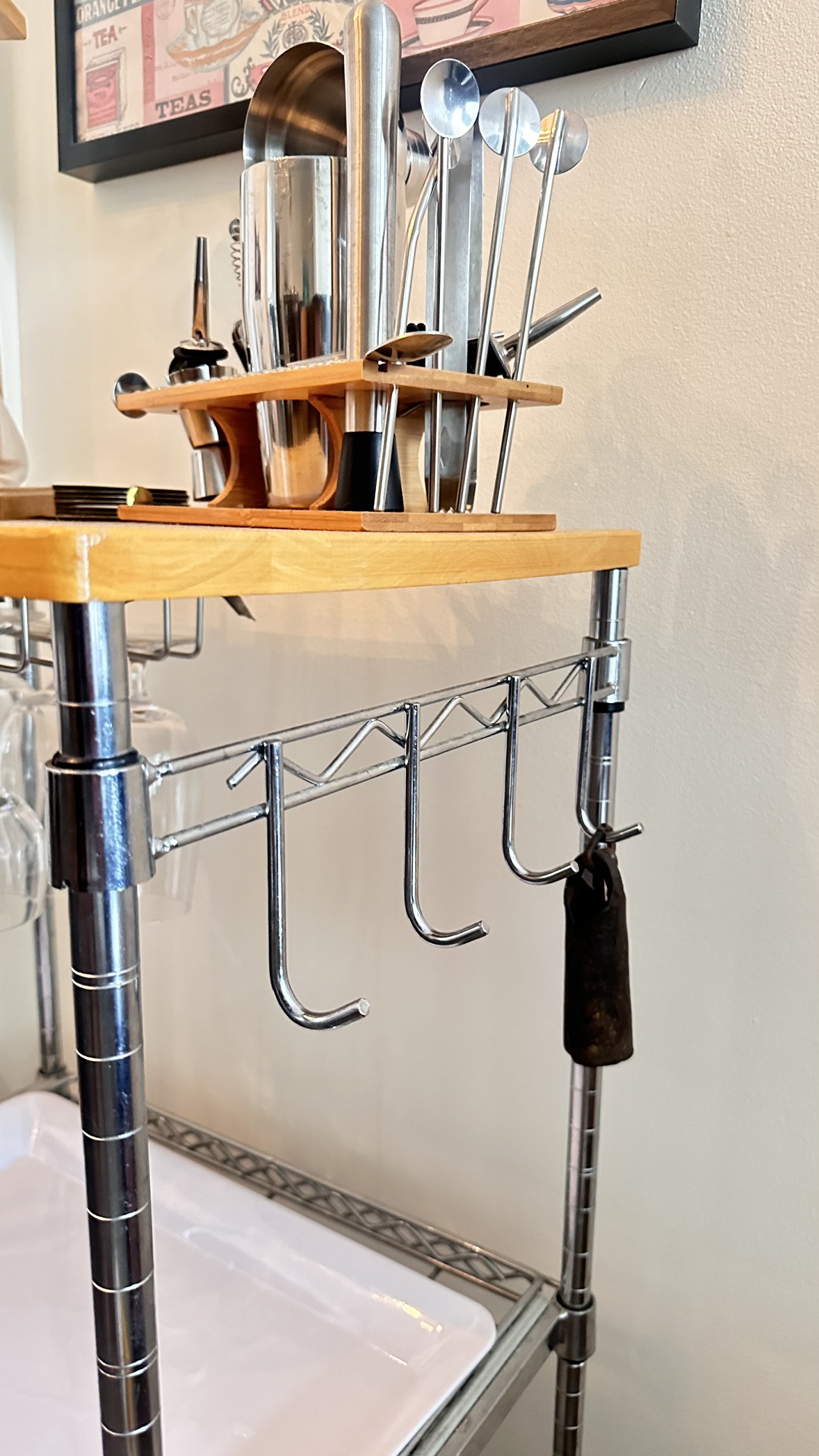 Bar Cart and Cocktail Making Kit - photo 5