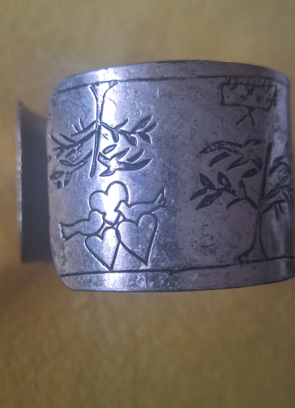 ⚽️Silver Artisanal Cuff Bracelet image indicator(4)