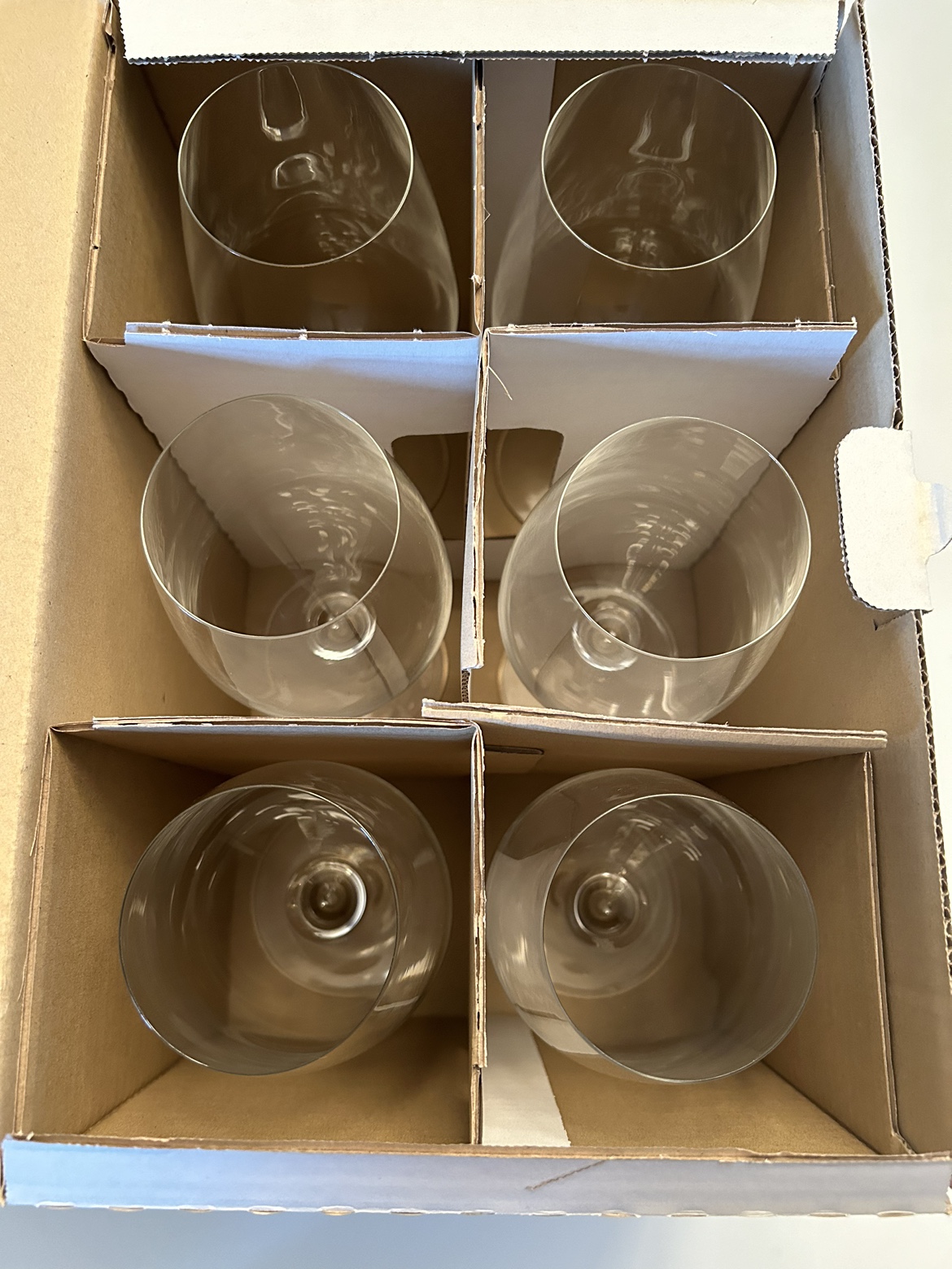 Set of 6 Single Stem Wine Glasses - photo 2