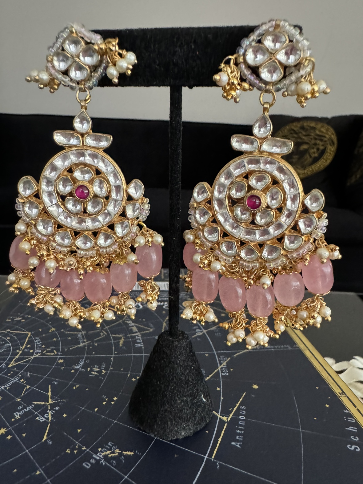Kundan earrings