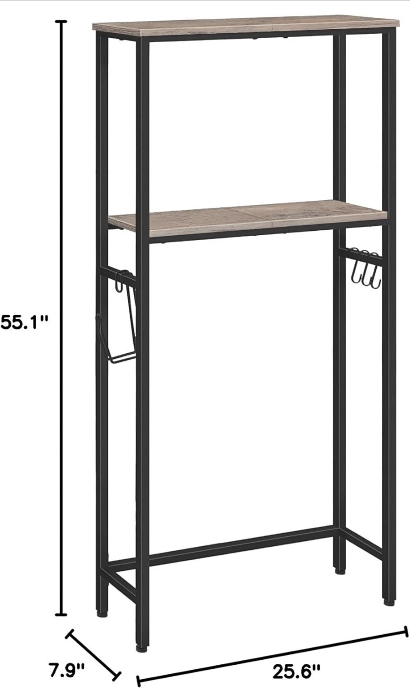 HOOBRO Over The Toilet Storage, 2-Tier - photo 3