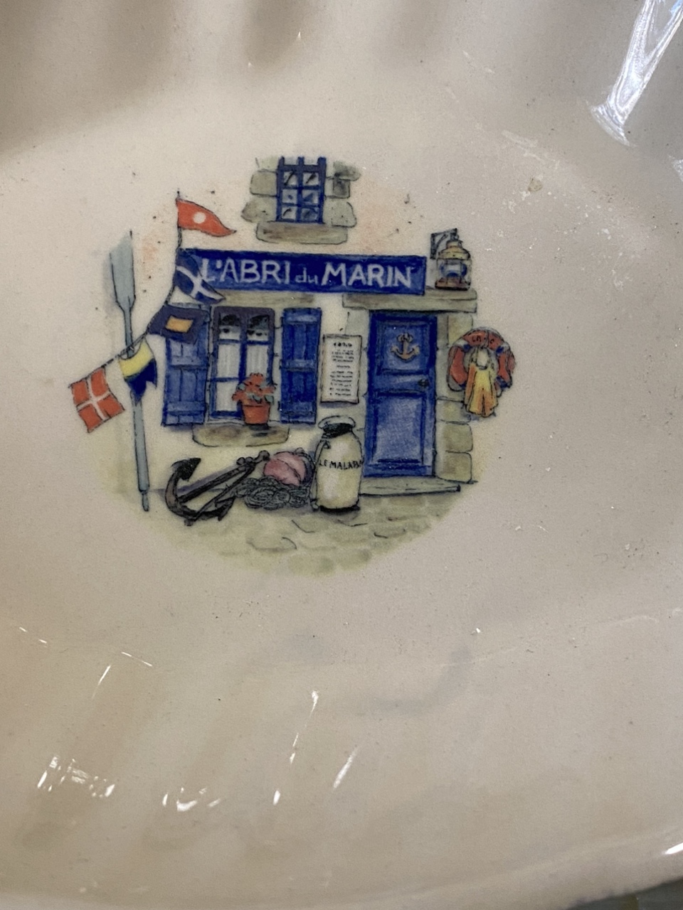 2 French ceramic dishes APPOLIA image indicator(3)