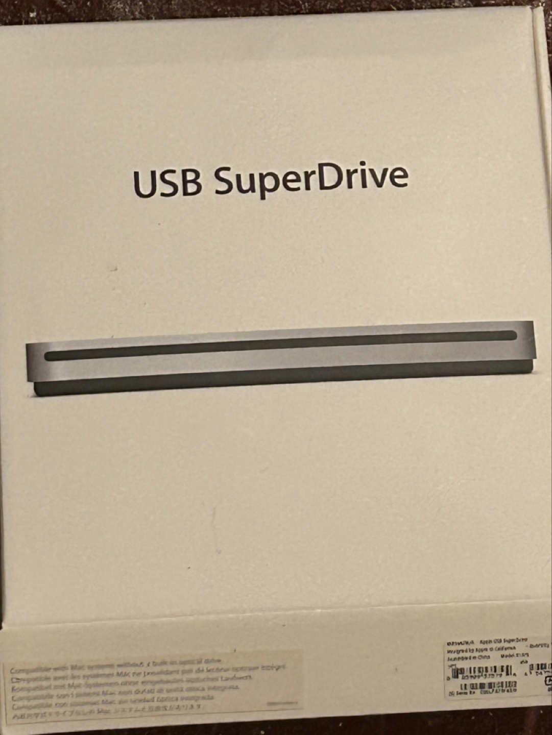 Apple USB SuperDrive thumbnail