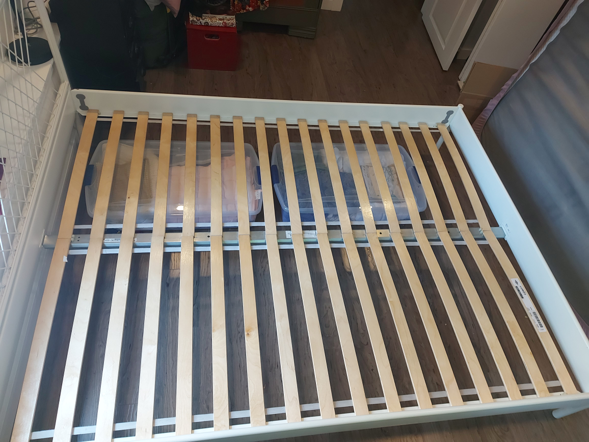 IKEA Luroy Queen Bed Frame #freecycle image indicator(4)