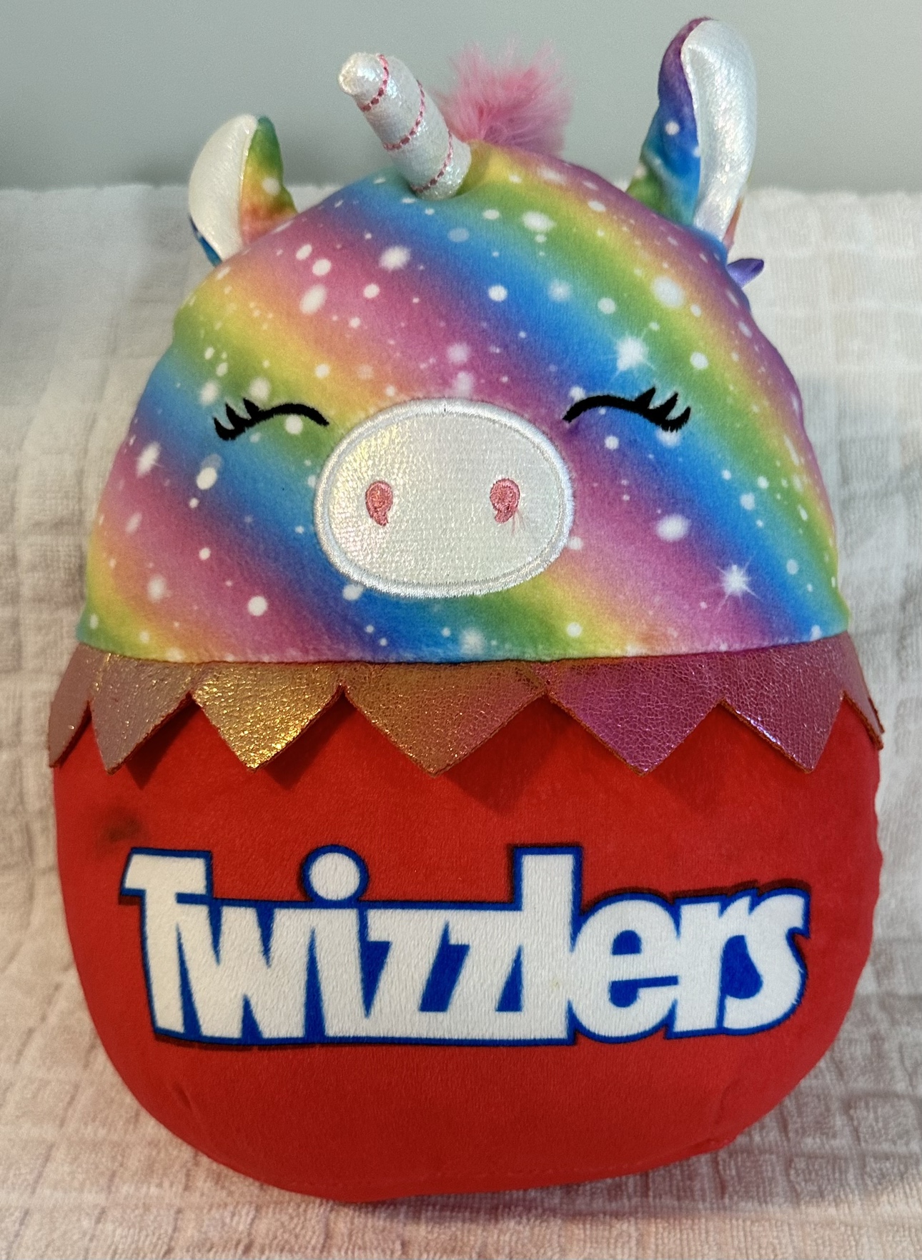 Squishmallows Prim the Rainbow Unicorn Twizzlers…