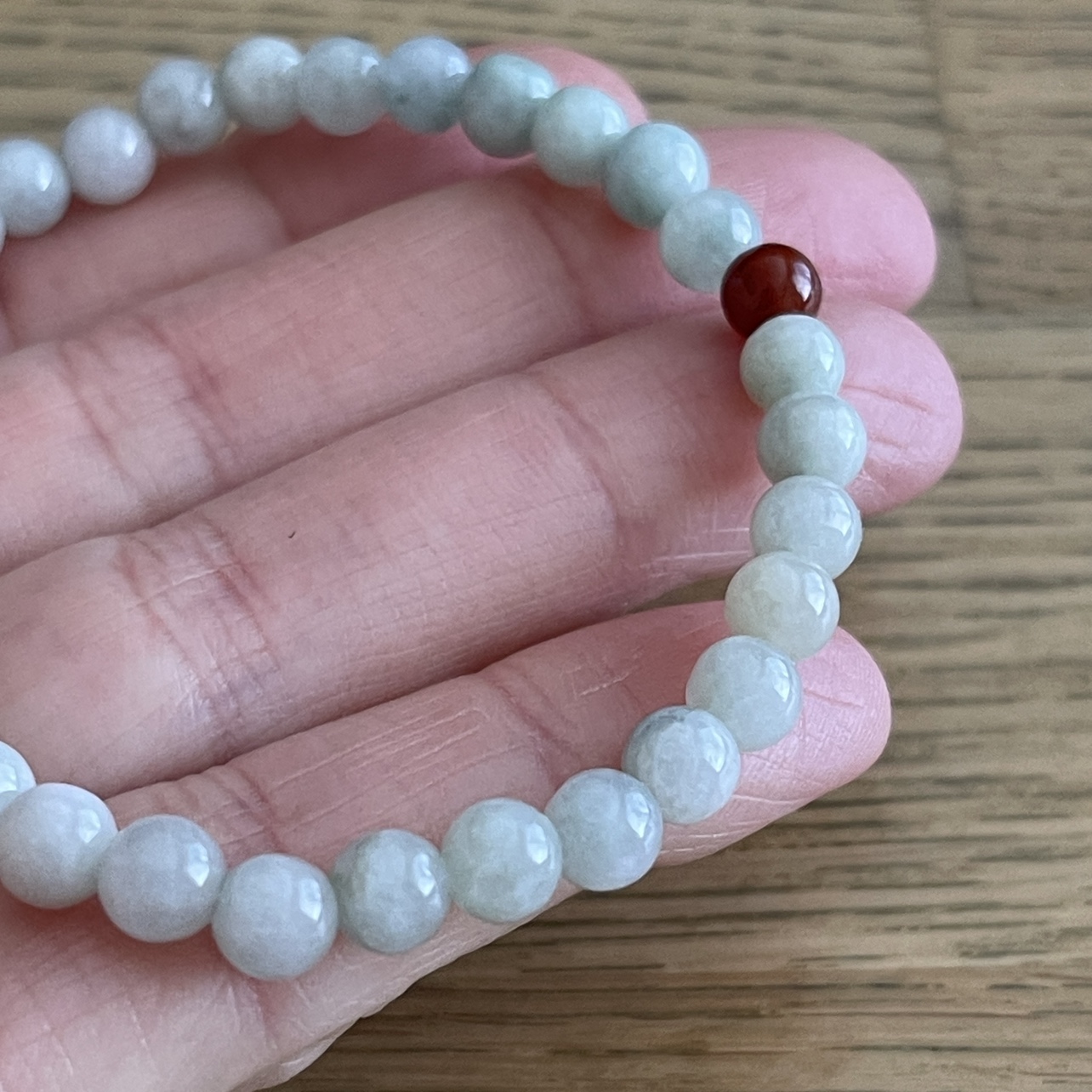 Jadeite Jade bracelet from Burma ⚽️ image indicator(2)