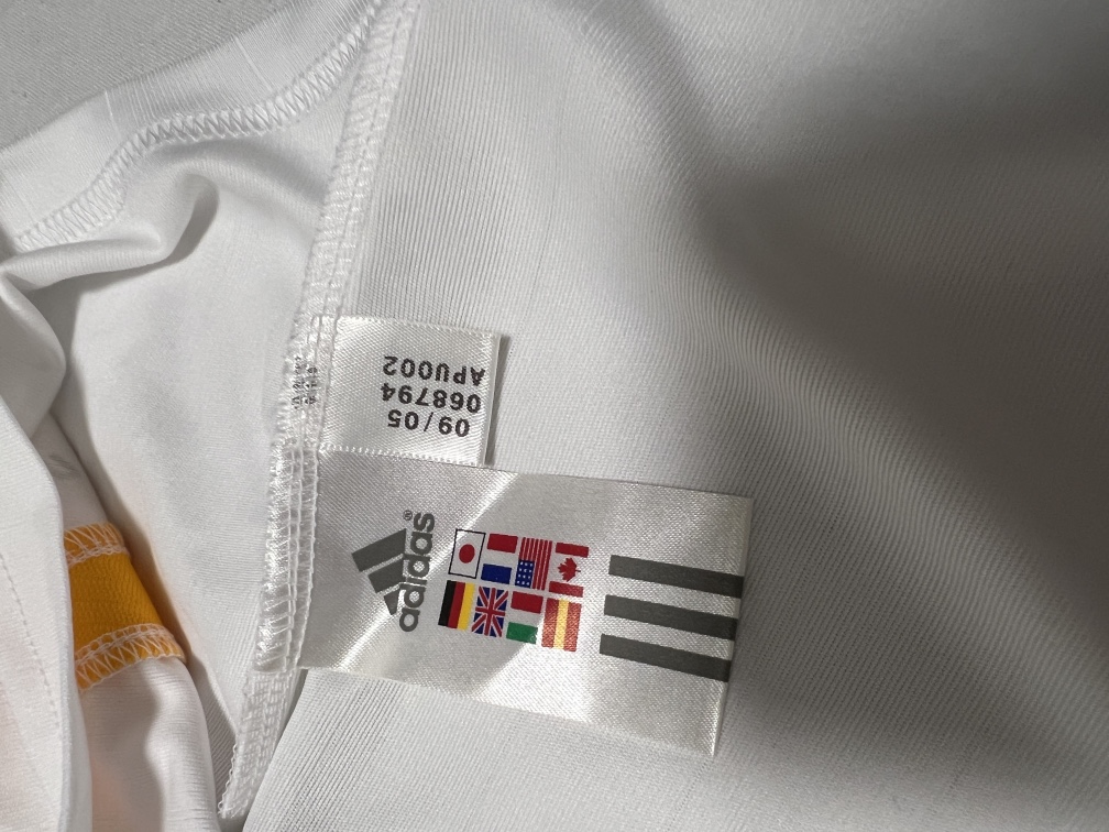 Germany White Soccer Home Jersey Shortsleeve (2006) image indicator(10)