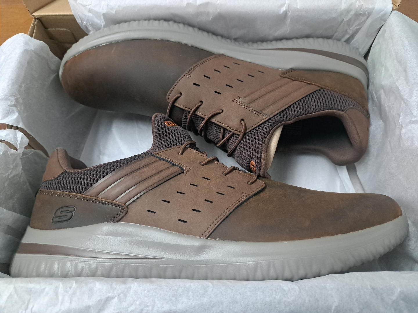Men's Skechers Delson 3.0 Ezra Size 13 Shoes - photo 4
