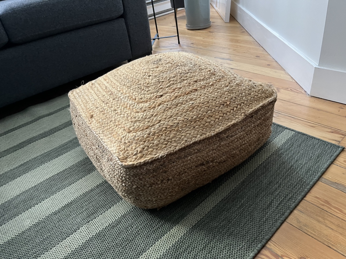 Structube Woven Floor Cusion