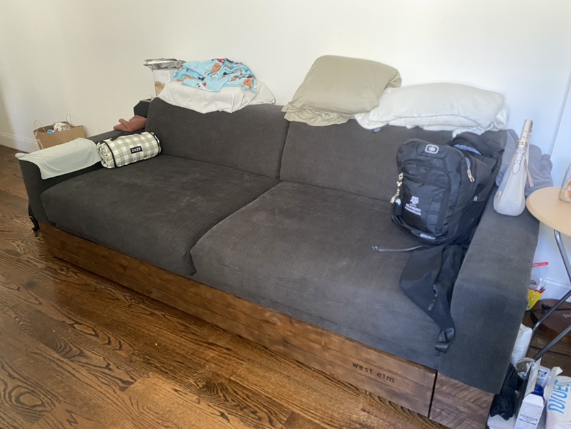 West Elm Sleeper Sofa - photo 3