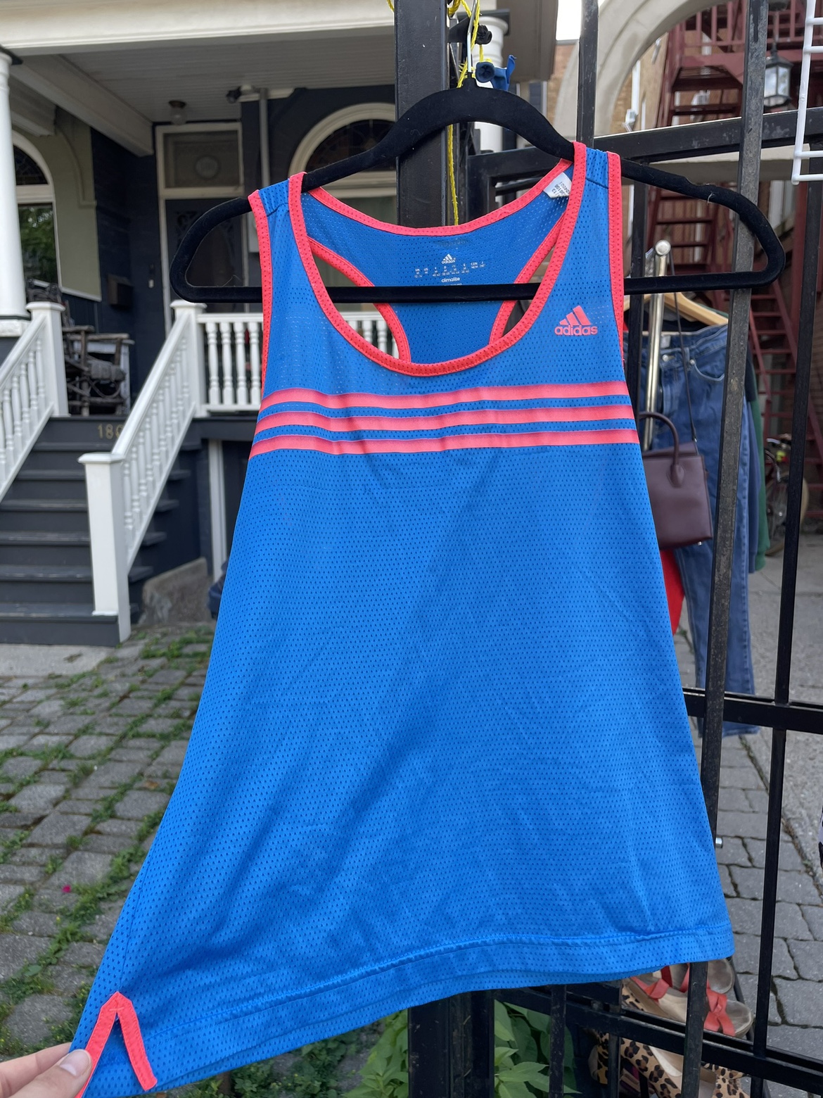 Vintage Adidas mesh run tank