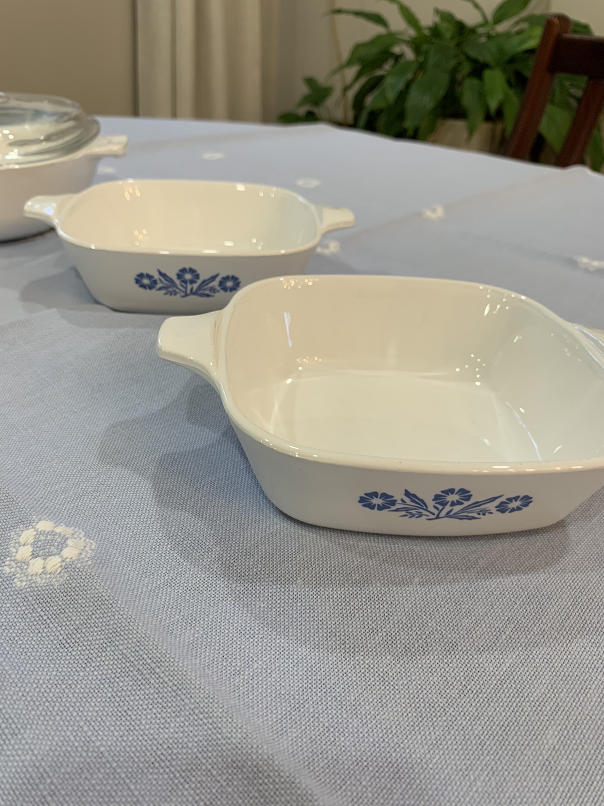 5 Corning Ware Cornflower Casseroles image indicator(2)