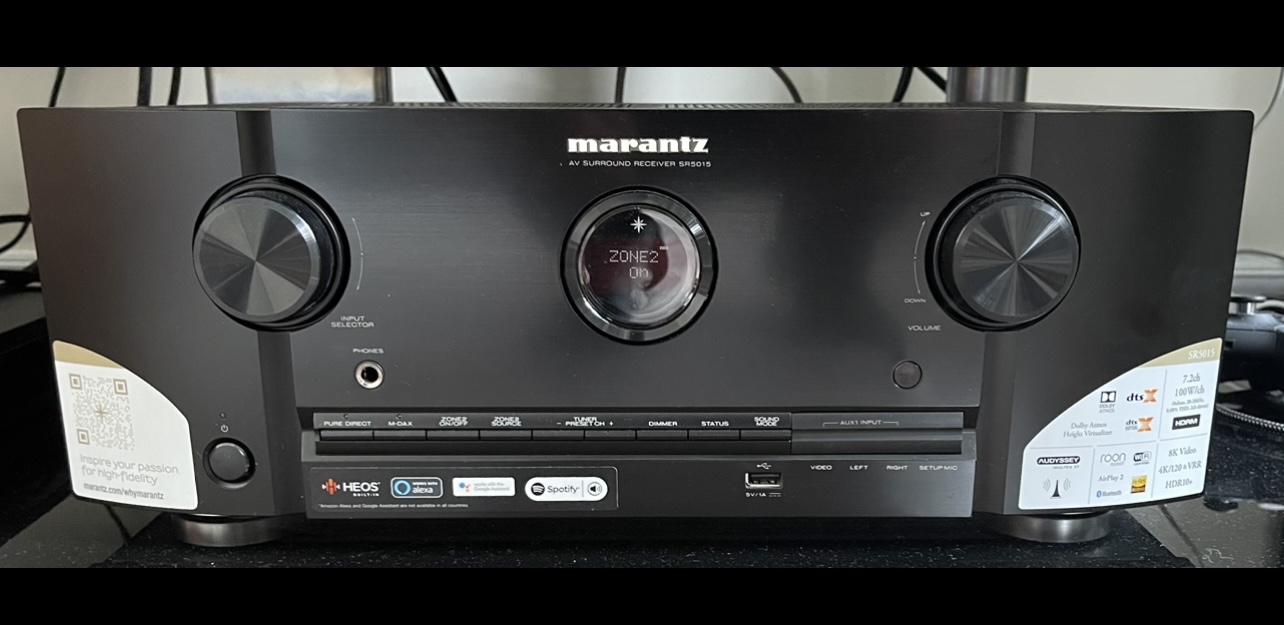 MARANZ SR50157.2-channel 8K home Theatre AV Receier thumbnail