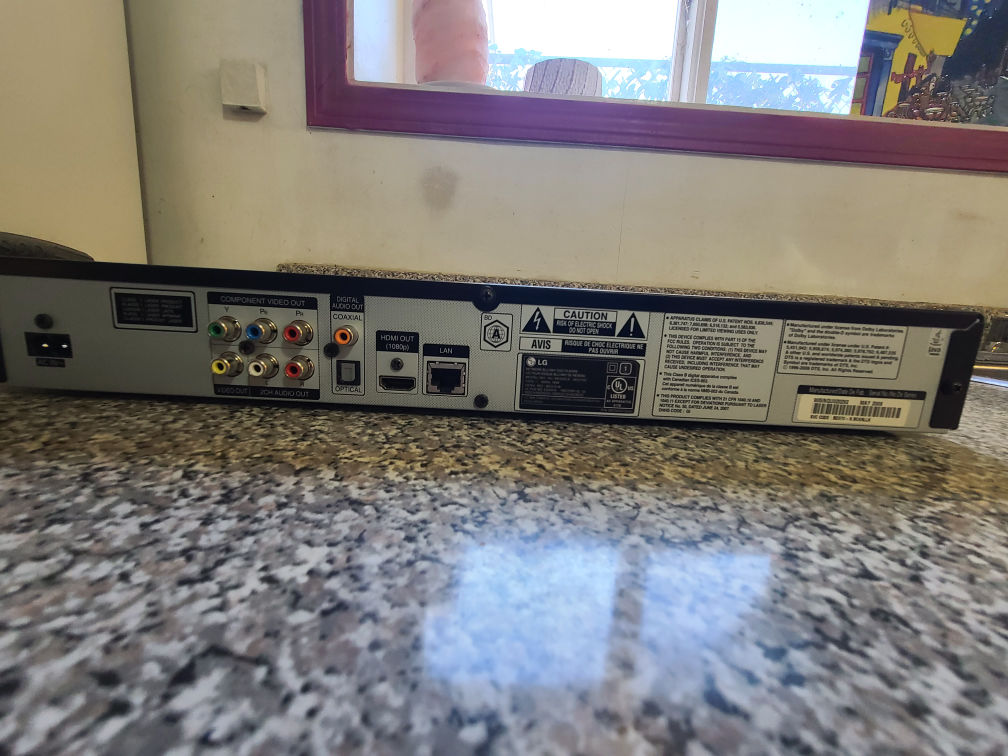 LG Network Blue-ray DVD Disc Player BD370C - photo 4