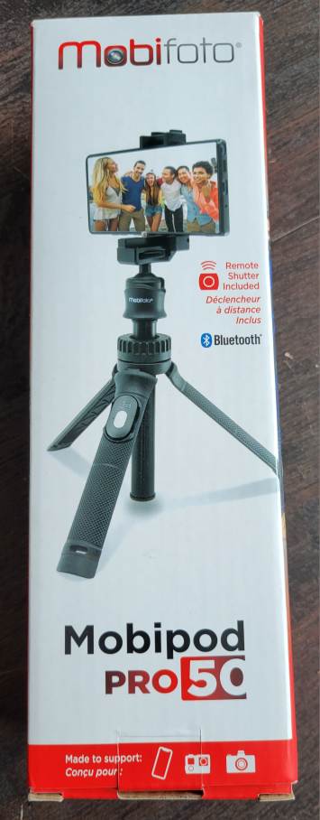 Mobifoto Pro 50 3-in-1 Mini Tripod