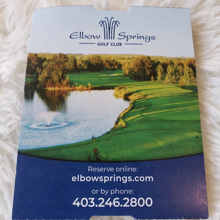 Elbow springs golf good price coupons thumbnail
