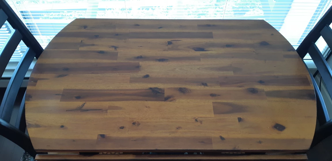 3 piece dining set (2 chairs + table) - photo 3