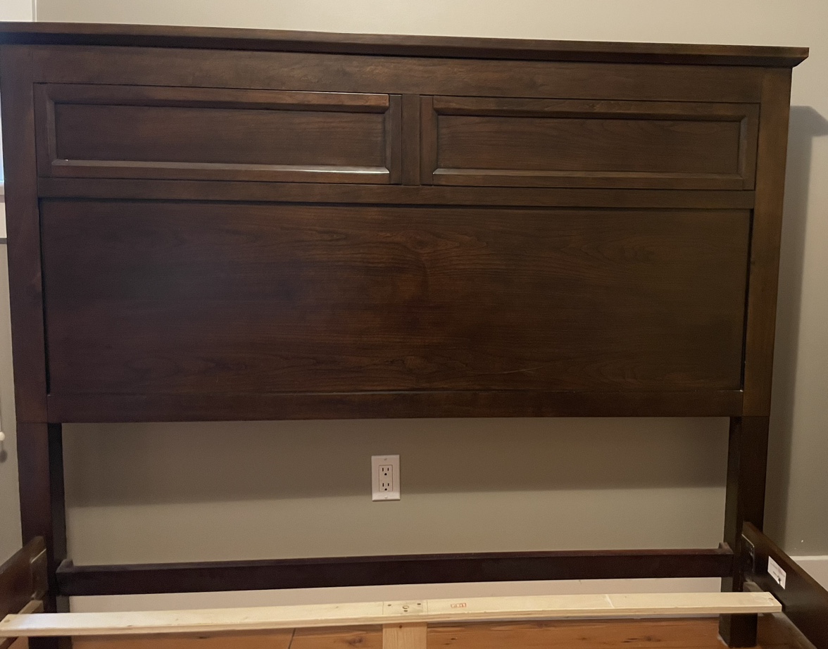 Queen bed frame