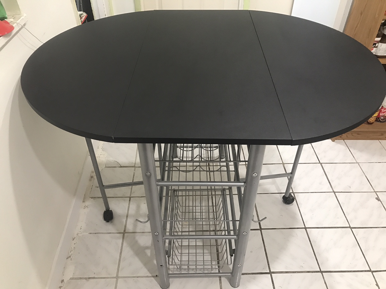 Table and two chair