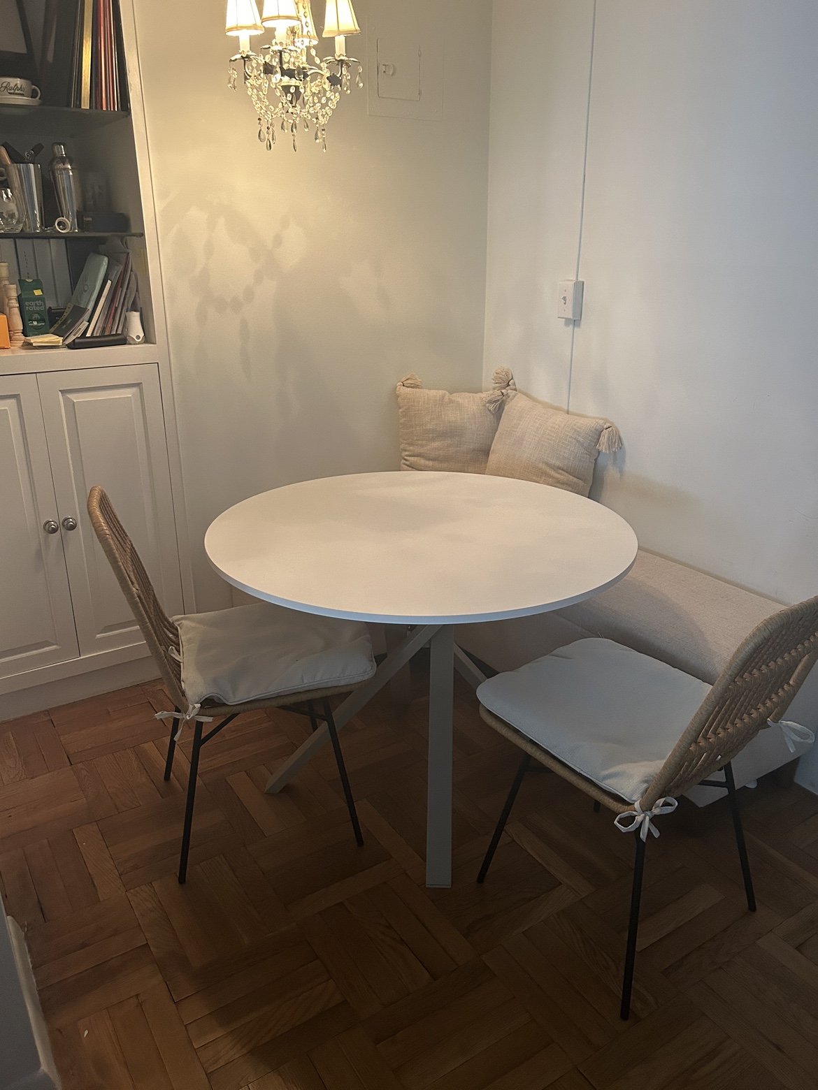 Target Rattan Dining Chair with Seat Cushions - photo 2