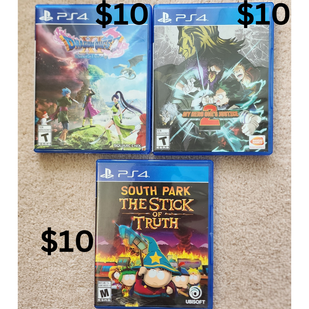 PS4/PS5/Nintendo Switch Games for sale - photo 3