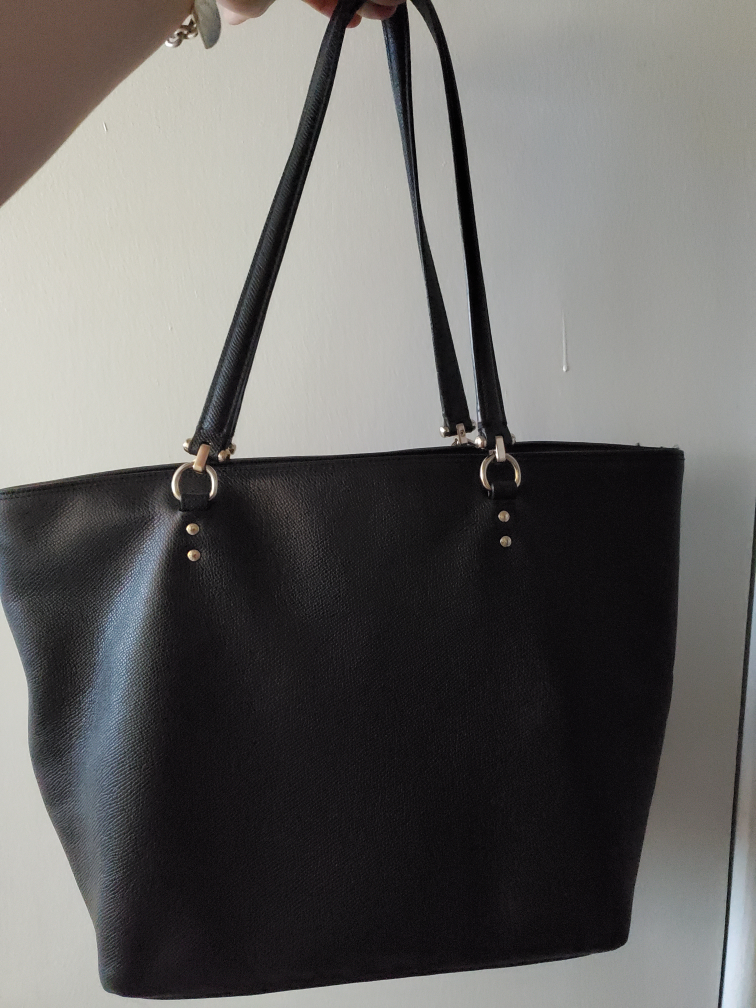 coach black shoulder bag image indicator(2)
