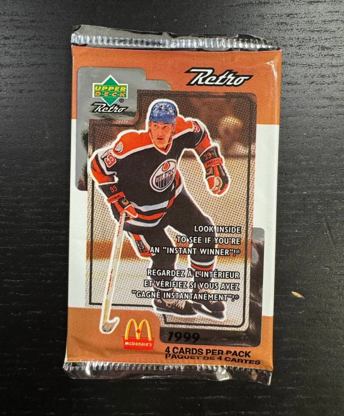 Lot of 99 Unopened McDonalds Upper Deck Retro packs (1999) OBO