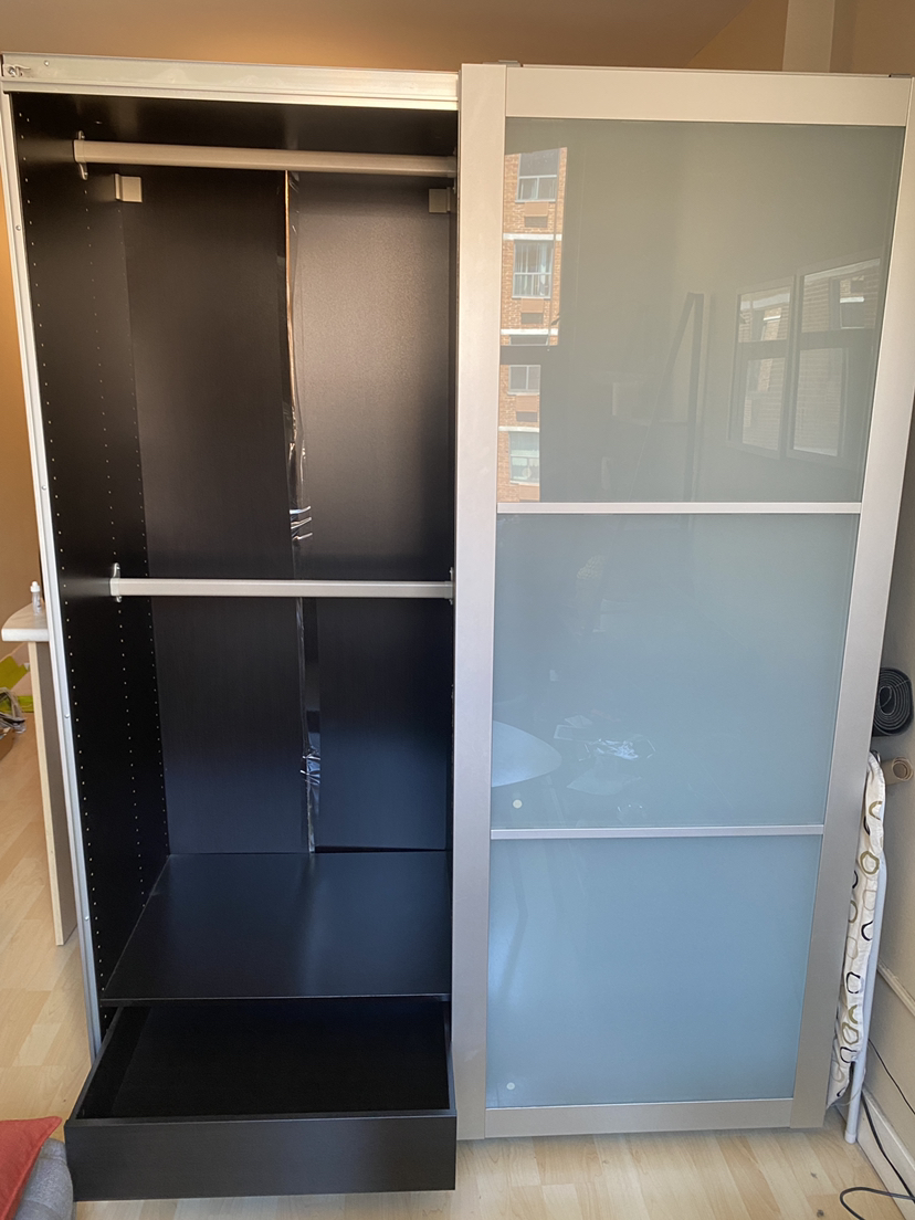 IKEA PAX Wardrobe slides doors - photo 4