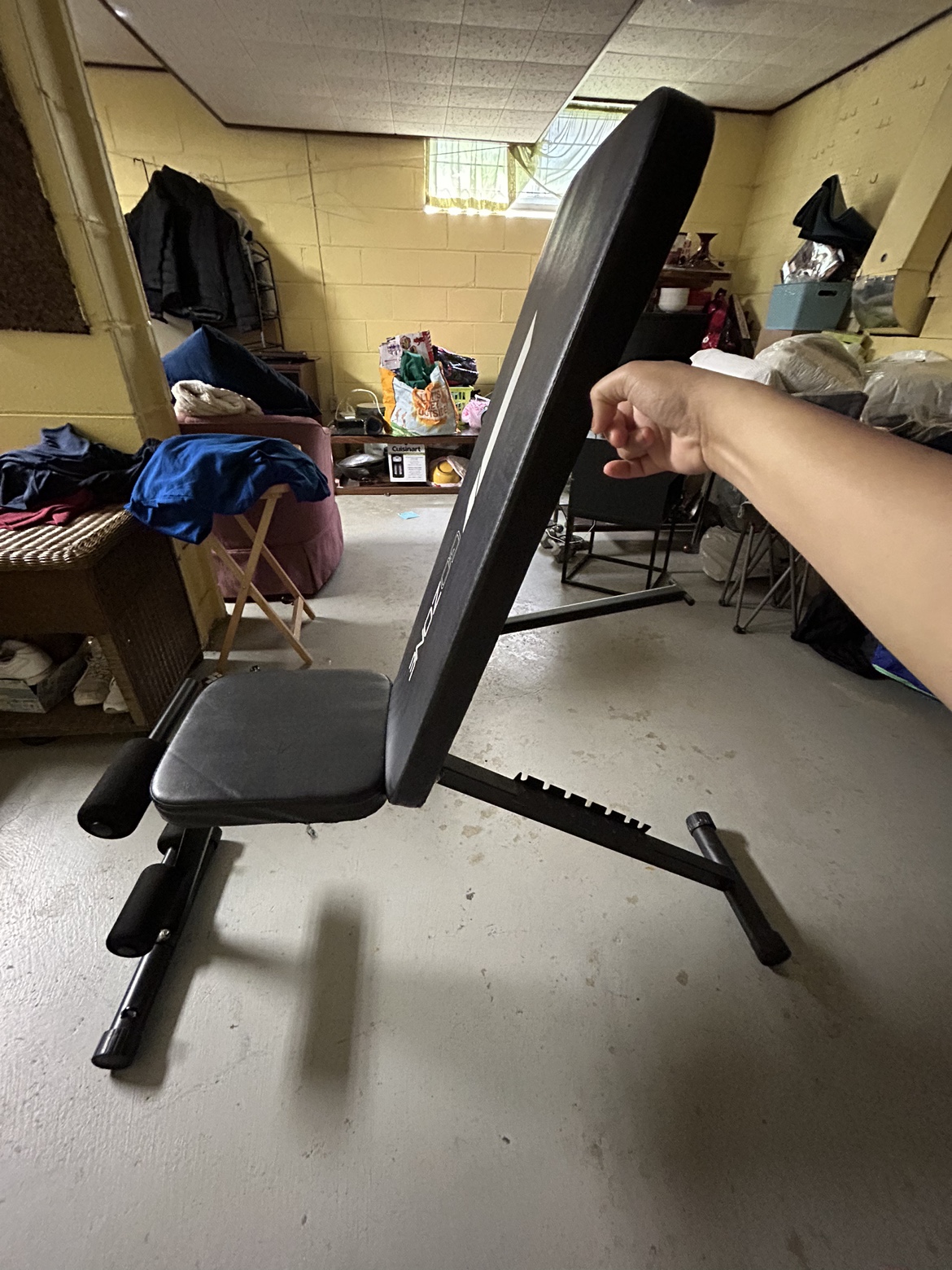Foldable weight bench - photo 3