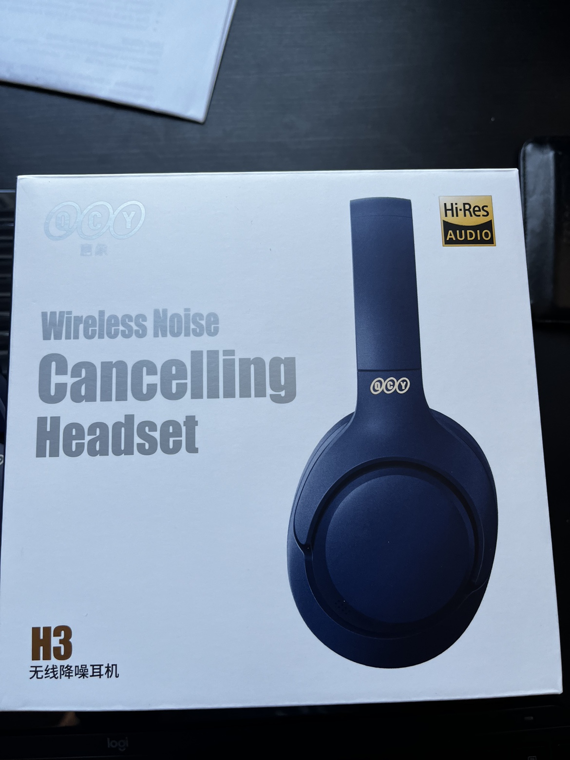 QCY noise canceling headphones