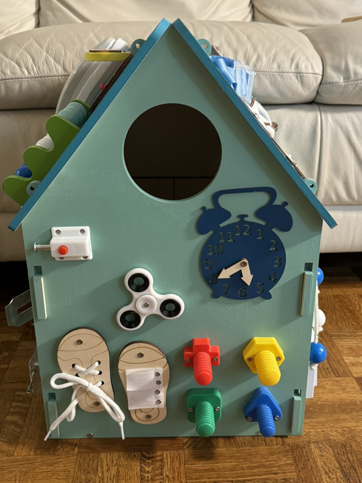 montessori wooden busy house for chilsrwn - photo 3
