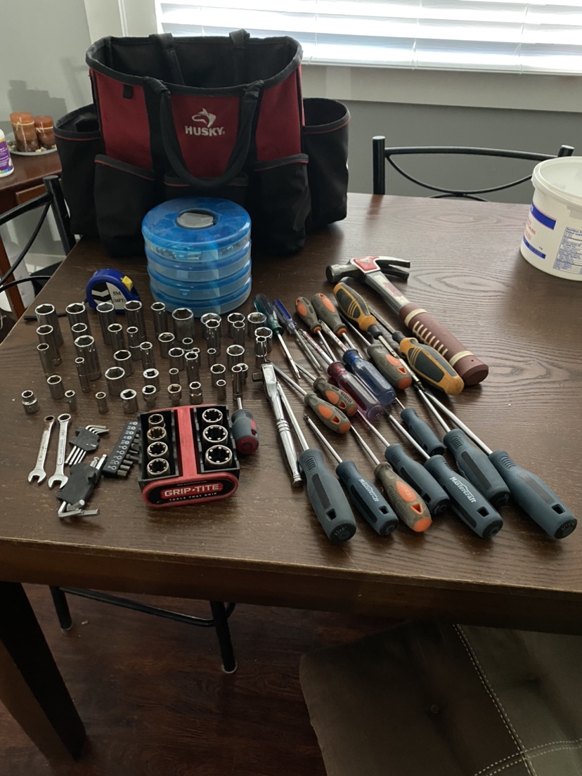 Husky  storage supply bag plus tools thumbnail