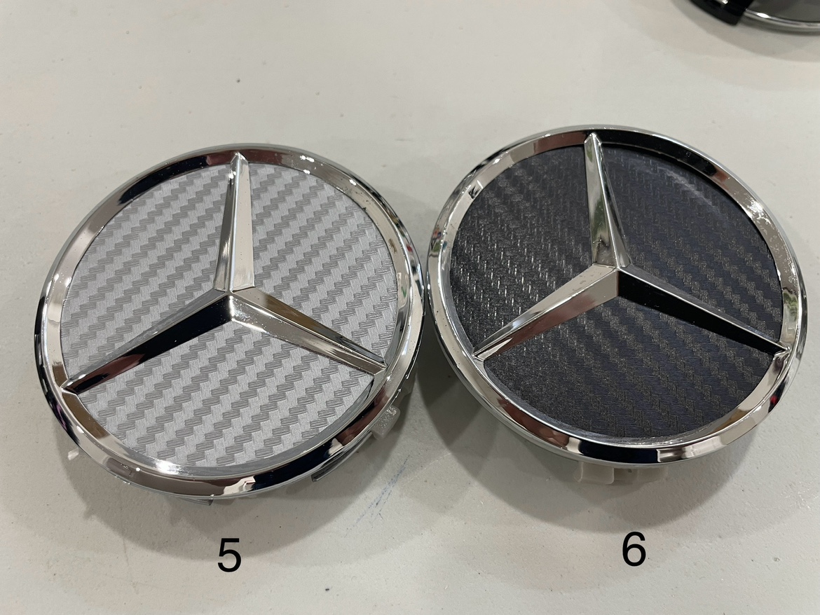 Mercedes Benz Wheel Center Caps Set of 4 - photo 4