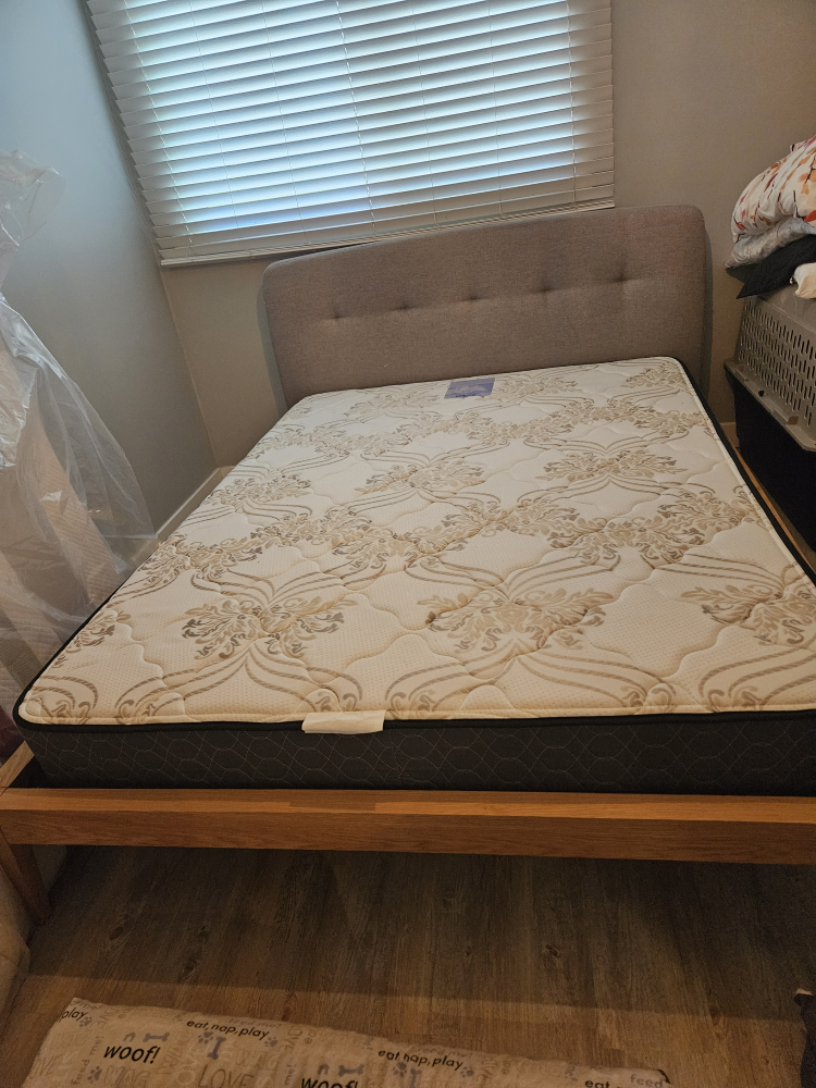 **NEED GONE** Queen bed and frame