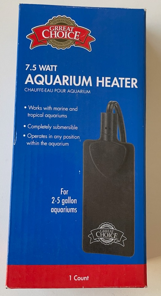 7.5 Watt Aquarium Heater