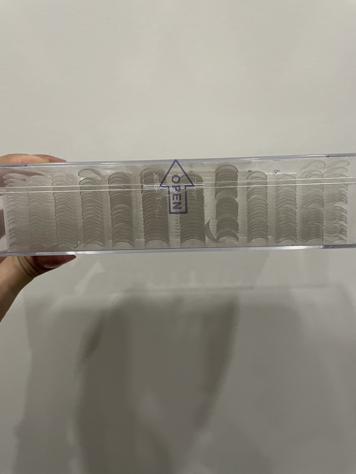 Coffin Long Clear Press Ons - photo 3