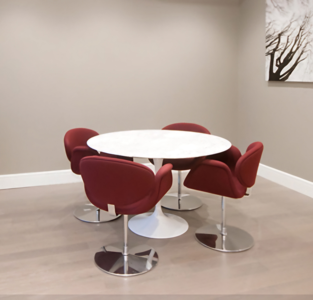 Burgundy 680 Lounge Chairs - photo 2