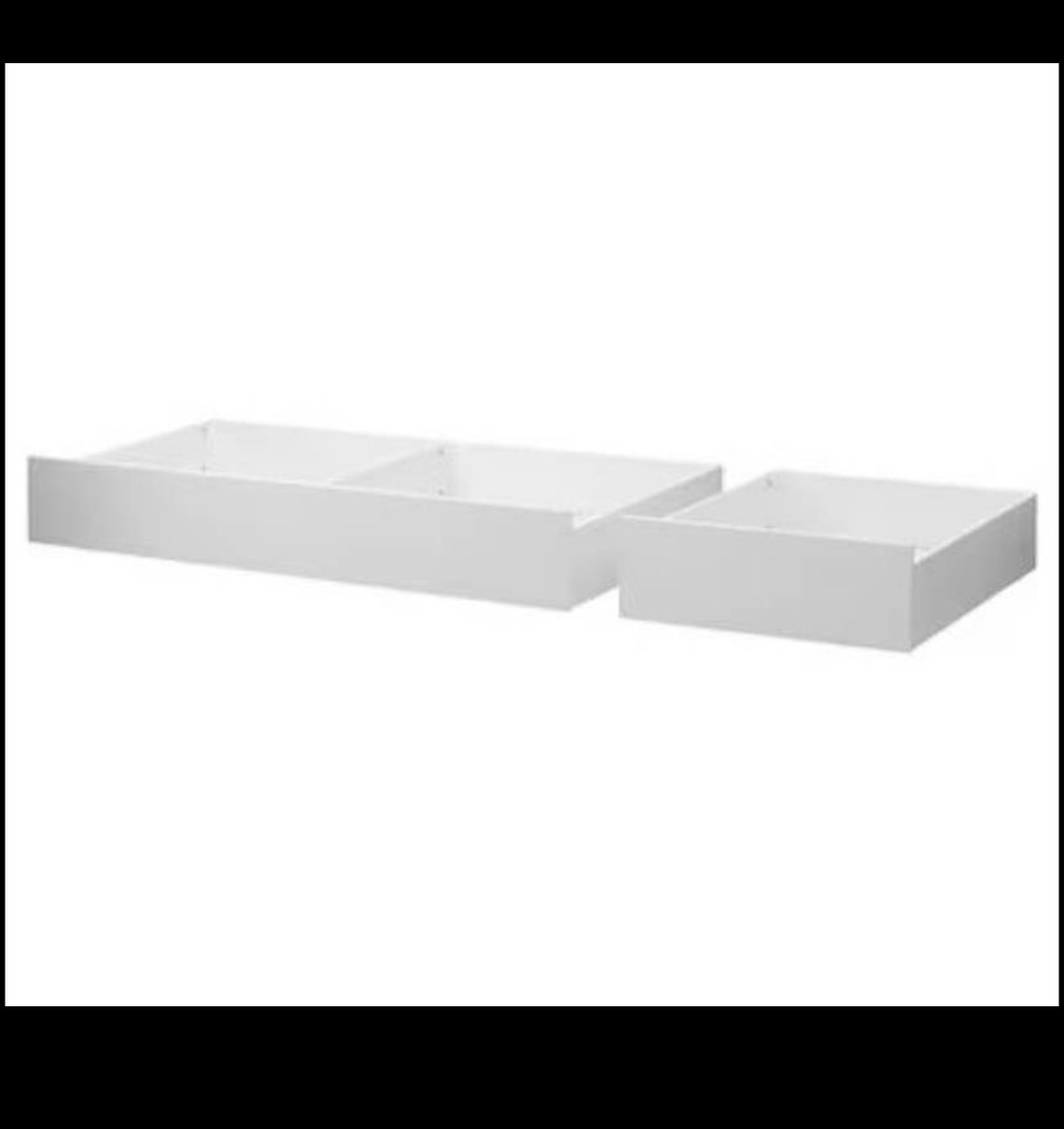 Ikea Hemnes Bed and Mattress with Storage - photo 2
