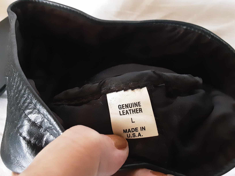 ⚽ Unisex leather hat ⚽ image indicator(2)