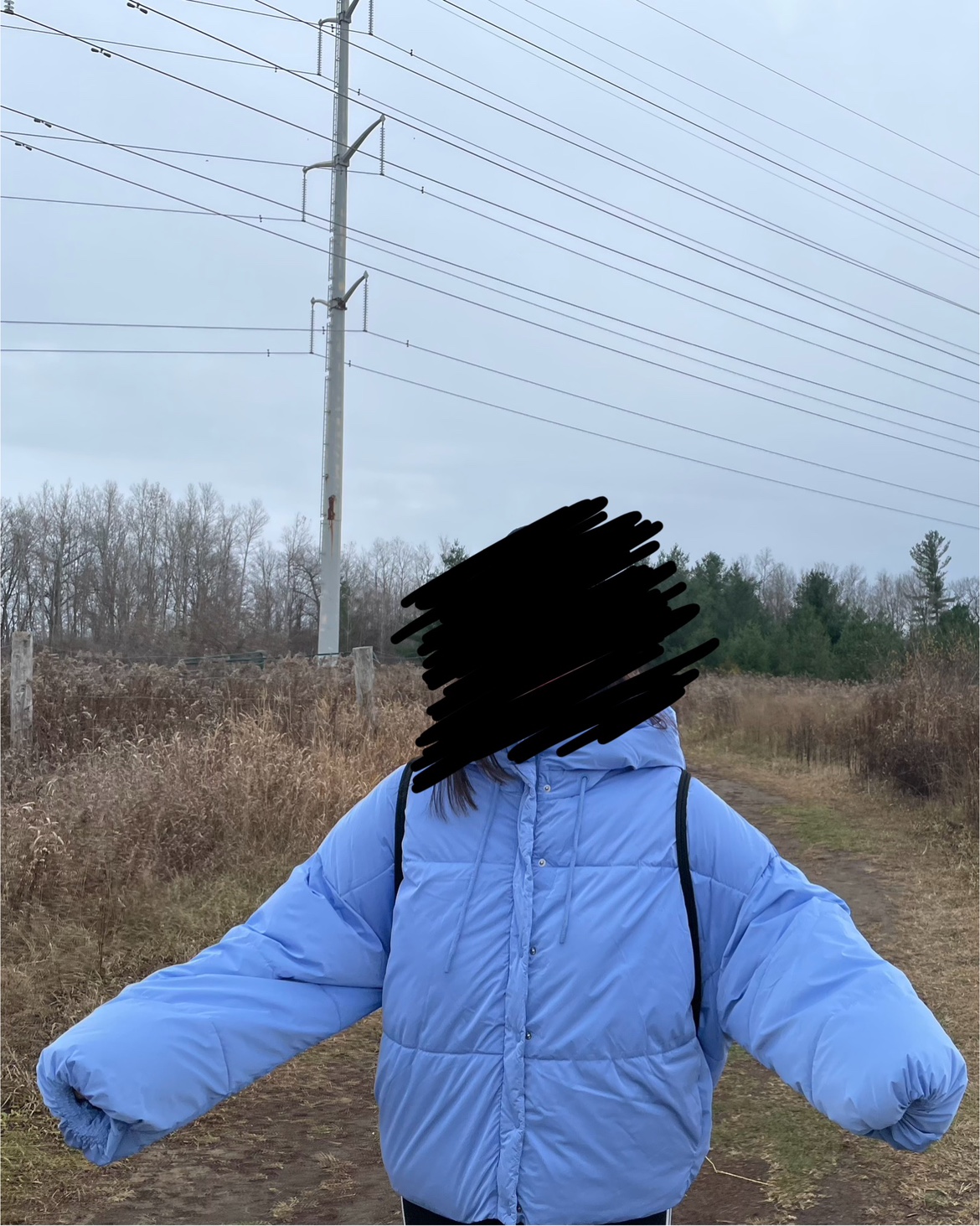 Warm Zara blue puffer image indicator(2)