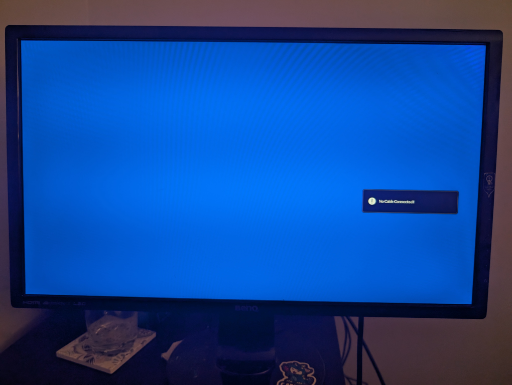 BenQ 24" monitor image indicator(2)
